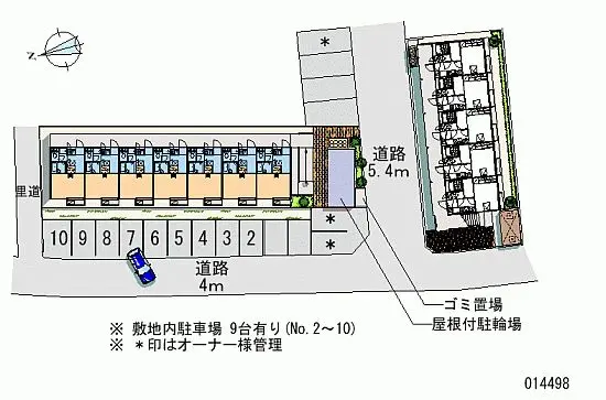 ★手数料０円★大和郡山市城南町　月極駐車場（LP）